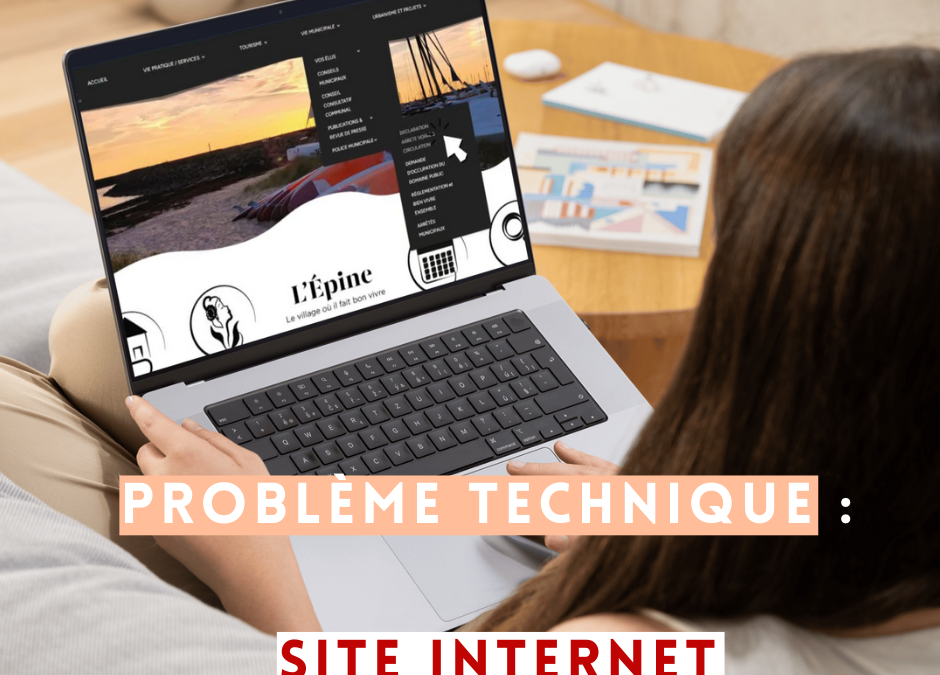 Site internet en maintenance