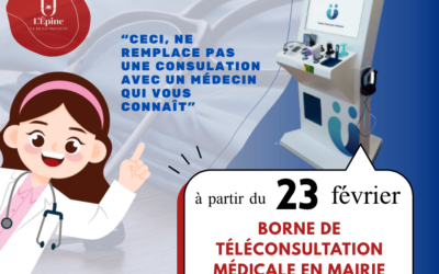 Borne de téléconsultation médicale