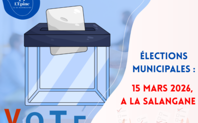 Elections Municipales – 15 mars