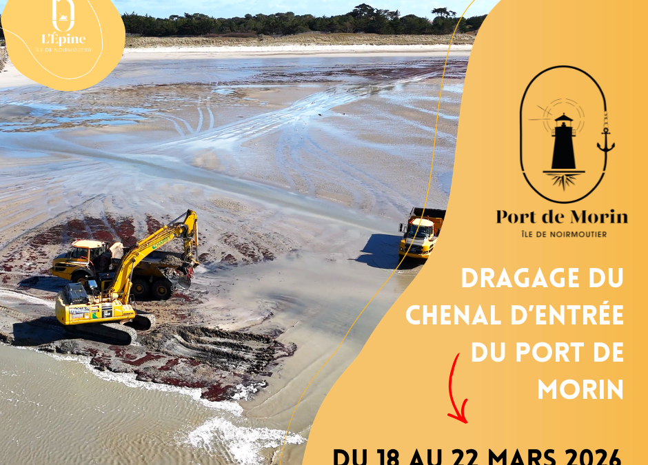 Dragage Entrée Port de Morin