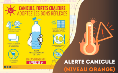 Alerte Canicule – Vigilance ORANGE