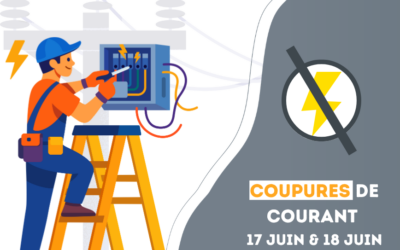 Coupures de Courant pour travaux :