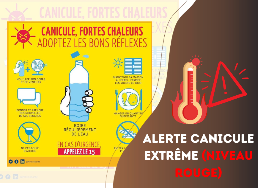 Alerte Canicule – Vigilance ROUGE