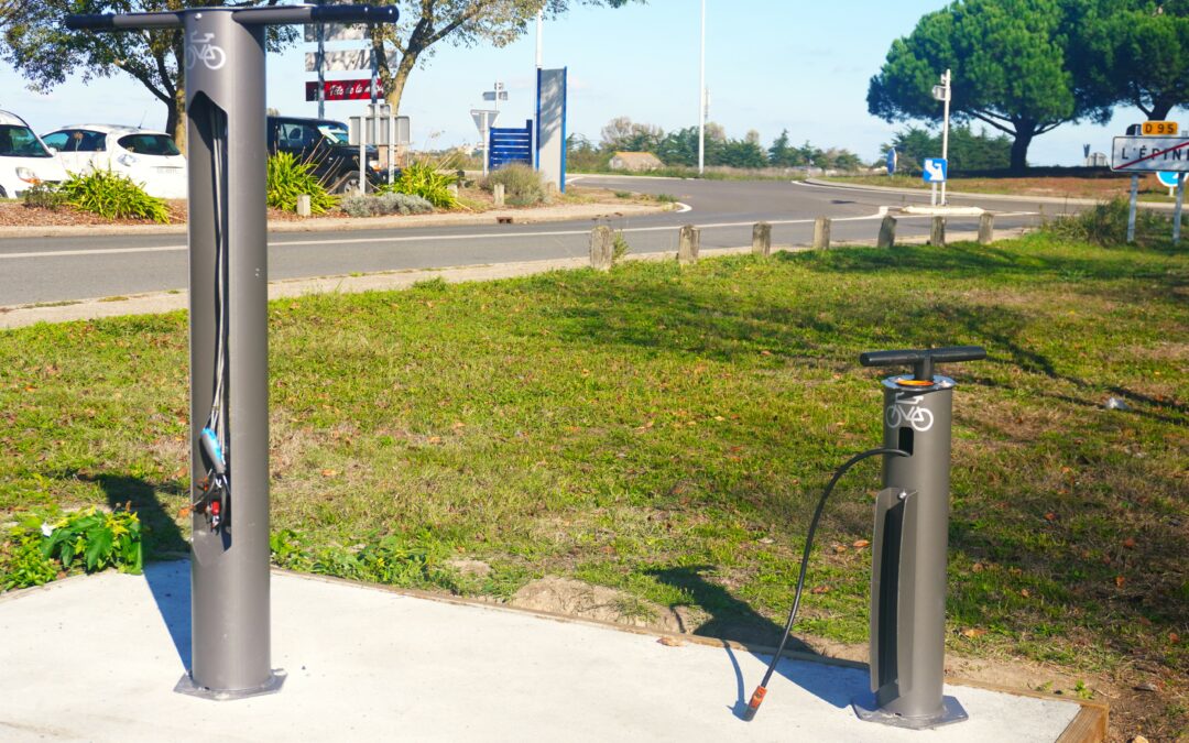 Une station d’entretien et de gonflage de pneus en libre-service voit le jour à L’Epine !